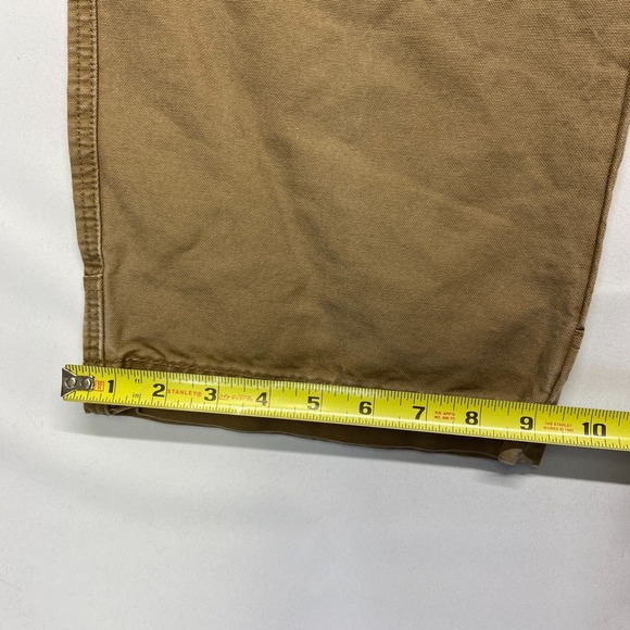 Cabela's Trail Hiker Cargo Pants Mens 38 X 30 Brown Pockets Straight Leg Zip Fly - Picture 7 of 16